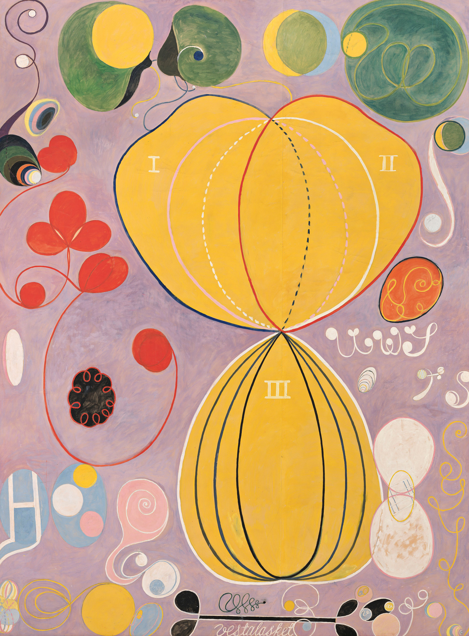 ヒルマ・アフ・クリント - 十大、第7番、成人期、グループIV、1907年